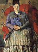 Paul Cezanne Mrs Cezanne oil painting artist